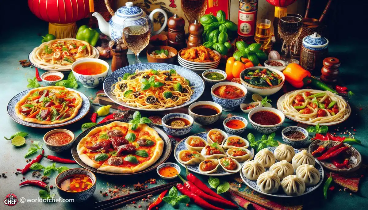 Exploring Regional Variations in Chinese-Italian Fusion Cuisine