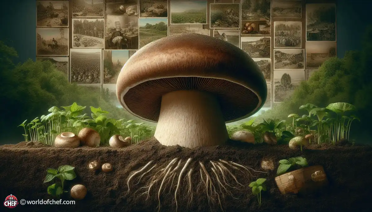 Origins and Evolution of the Portobello Mushroom