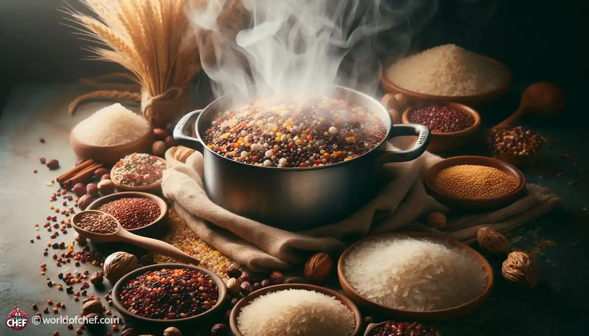 Simmering Grains: Cooking Rice, Quinoa, and Beyond